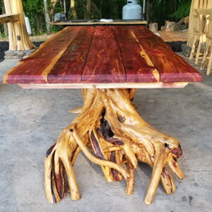 Custom Wood Picnic Table