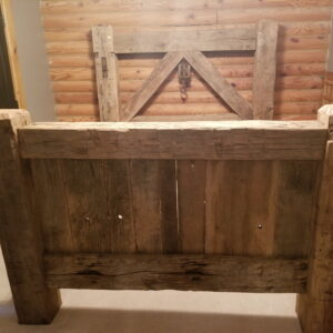 Custom Reclaimed Barnwood Bedroom Furniture