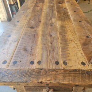 Hemlock Dining Table | Peakswood Custom Rustic Furniture